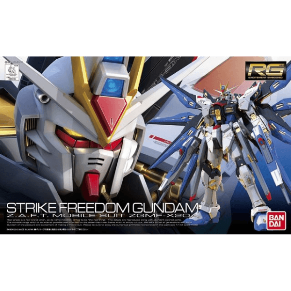 #14 Strike Freedom Gundam «Gundam SEED Destiny», Bandai Hobby RG 1/144