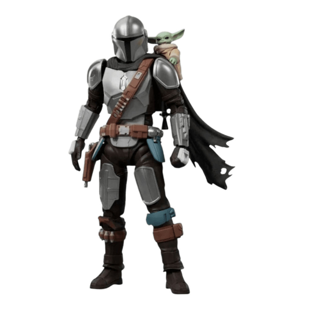 Star Wars: The Mandalorian & Grogu Champion Class 05 Din Djarin & Grogu Model Kits – 121 pieces