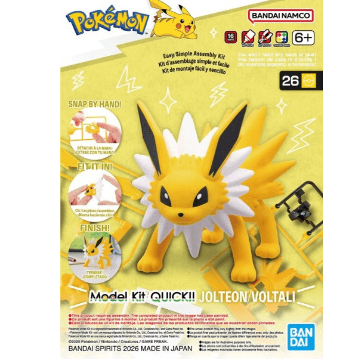 Pokemon Model Kit QUICK!! 26 JOLTEON