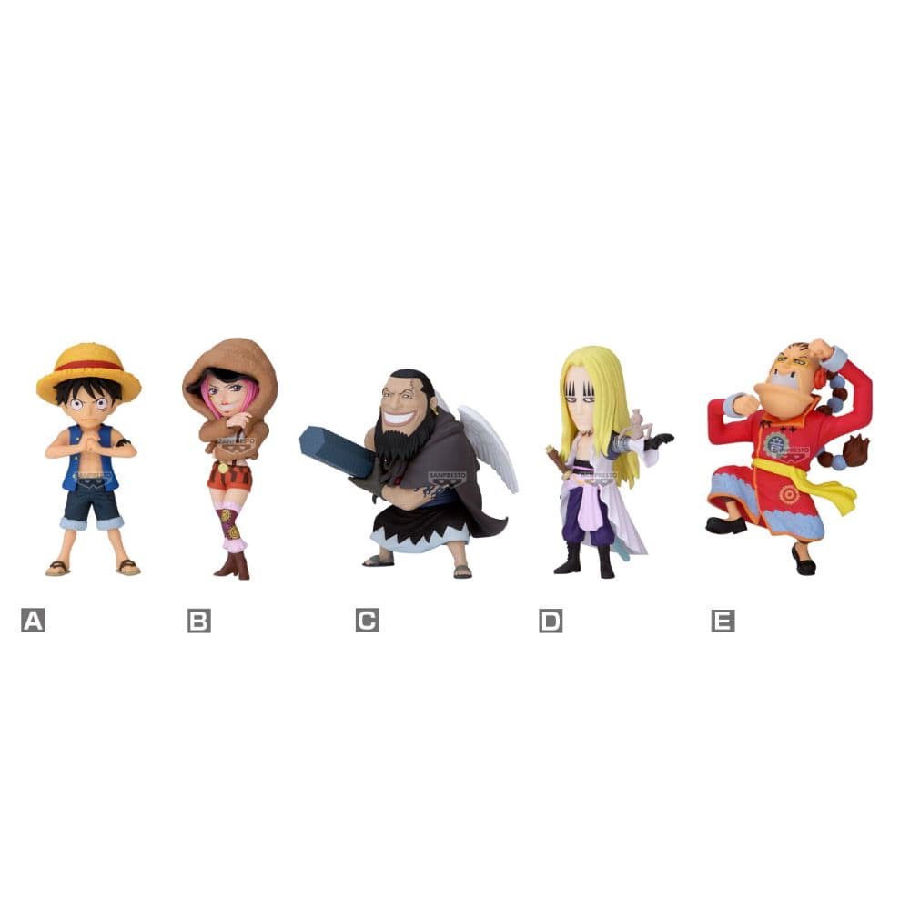 ONE PIECE WORLD COLLECTABLE FIGURE-SABAODY ISLAND THE WORST GENERATION1-