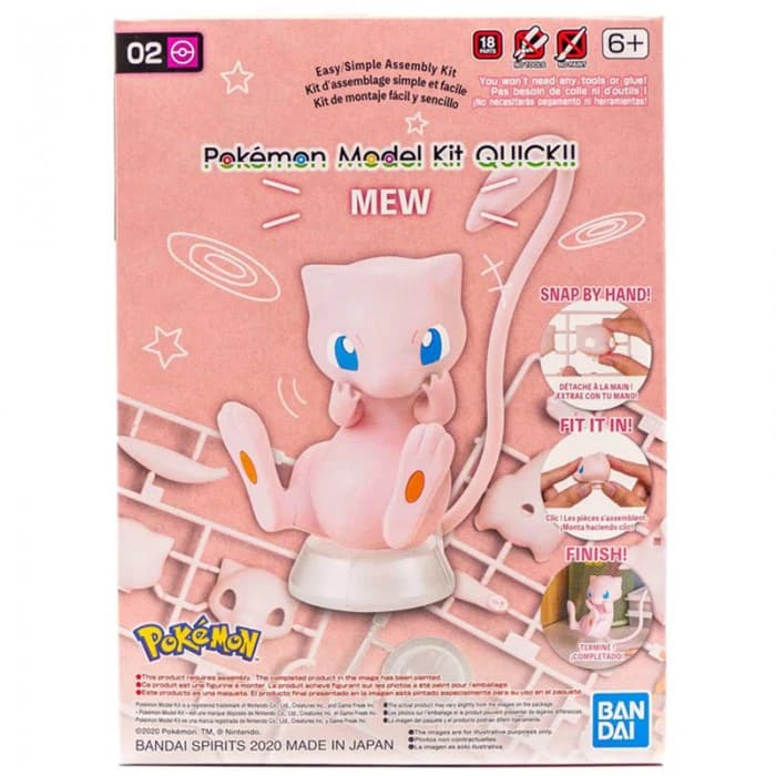 Pokémon Model Kit Quick!! 02 MEW