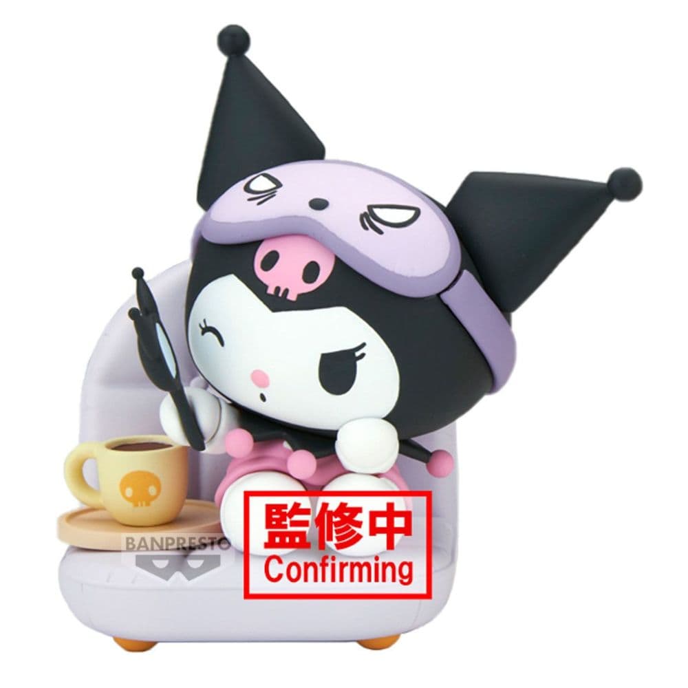 Sanrio characters Nakayoshi memories Relaxing Time at Home~Kuromi & Usahana~(A:Kuromi)