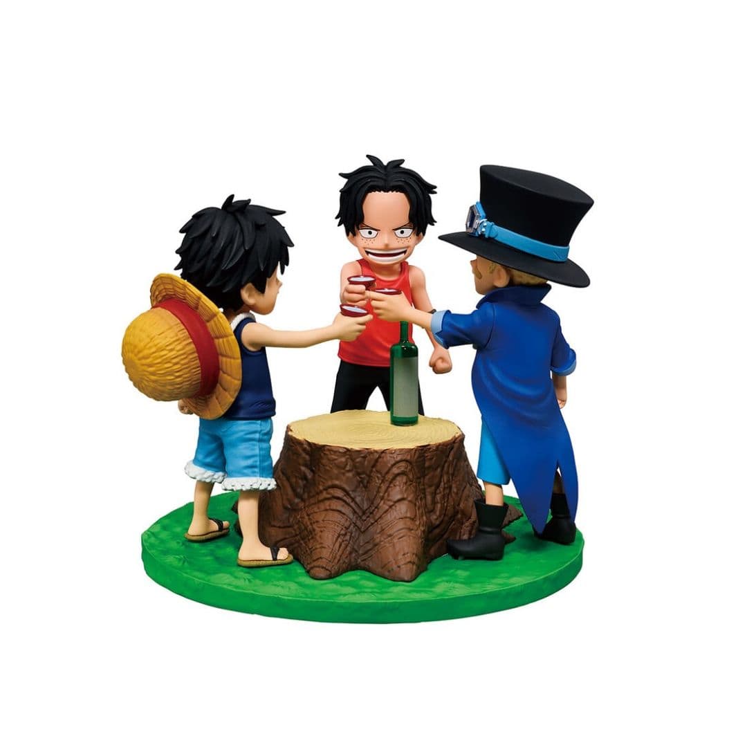 Ace & Sabo & Luffy (Dramatic Memories) «One Piece», Revible Moment Ichibansho Figure