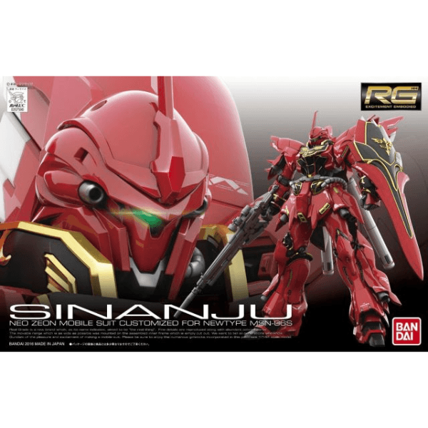 #22 Sinanju «Gundam UC», Bandai Hobby RG
