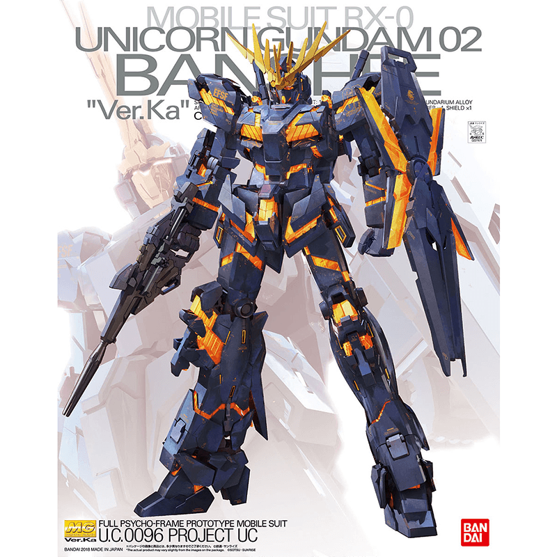 Unicorn Gundam 02 Banshee (Ver. Ka) «Gundam UC», Bandai Hobby MG 1/100