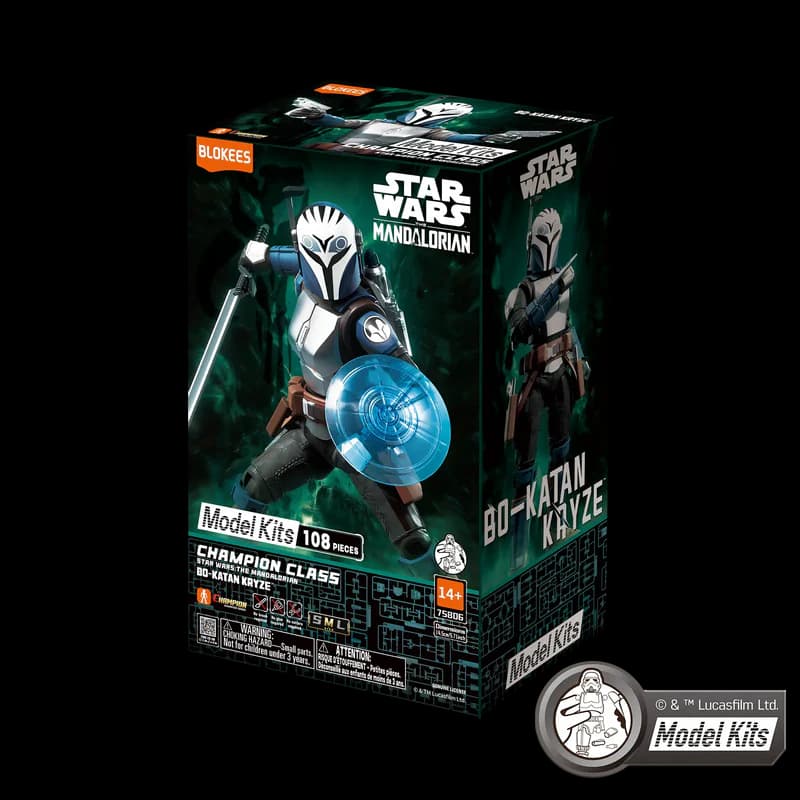 Star Wars:The Mandalorian Champion Class 06 Bo-Katan Kryze Model Kits – 108 pieces