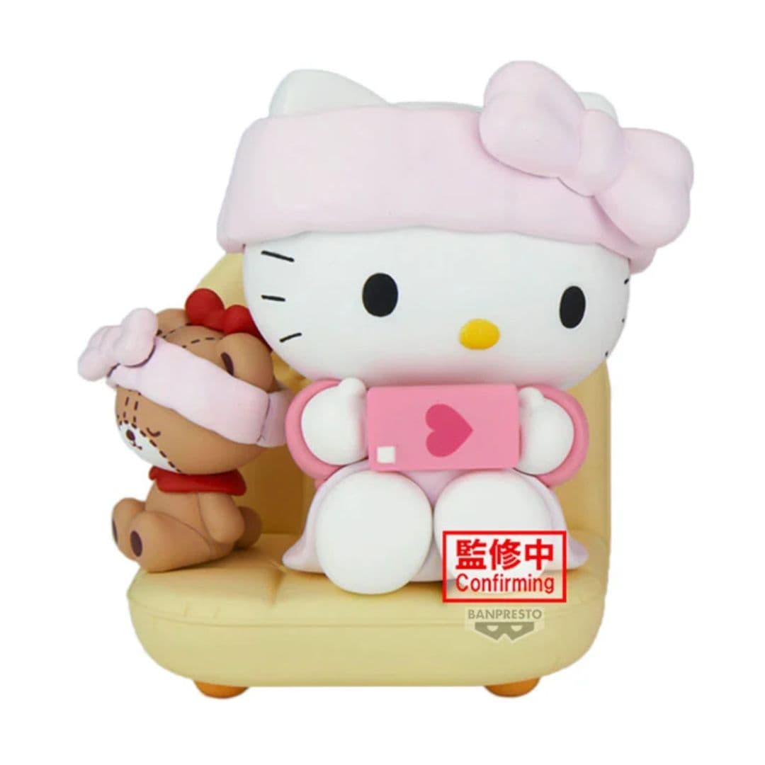 Sanrio characters Nakayoshi memories Relaxing Time at Home~Hello Kitty & My Melody~(A:Hello Kitty)