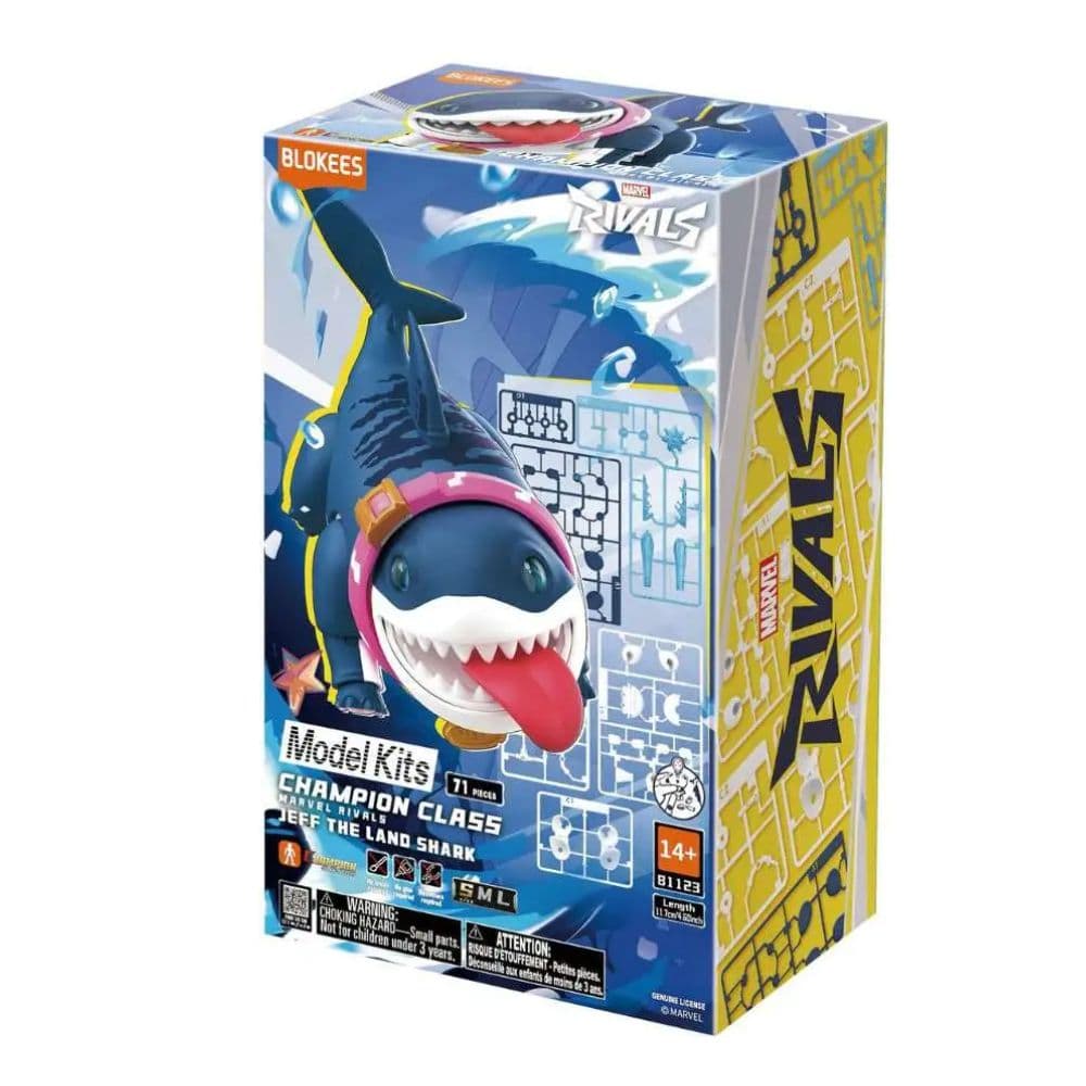 Blokees Marvel Rivals Champion Class Jeff-the Land Shark