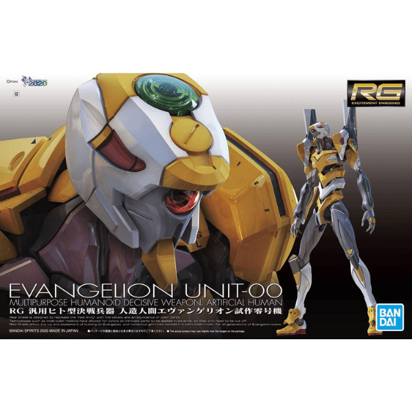 (2507767) Evangelion Unit-00 «Neon Genesis Evangelion», Bandai Hobby RG 1/144