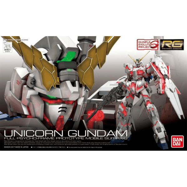 #25 Unicorn Gundam «Gundam UC», Bandai Hobby RG 1/144