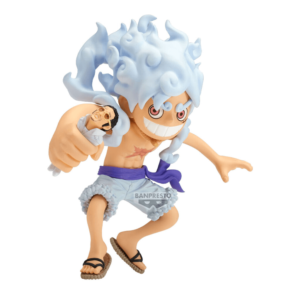 ONE PIECE MEGA WORLD COLLECTABLE FIGURE-MONKEY D.LUFFY VS BORSALINO-