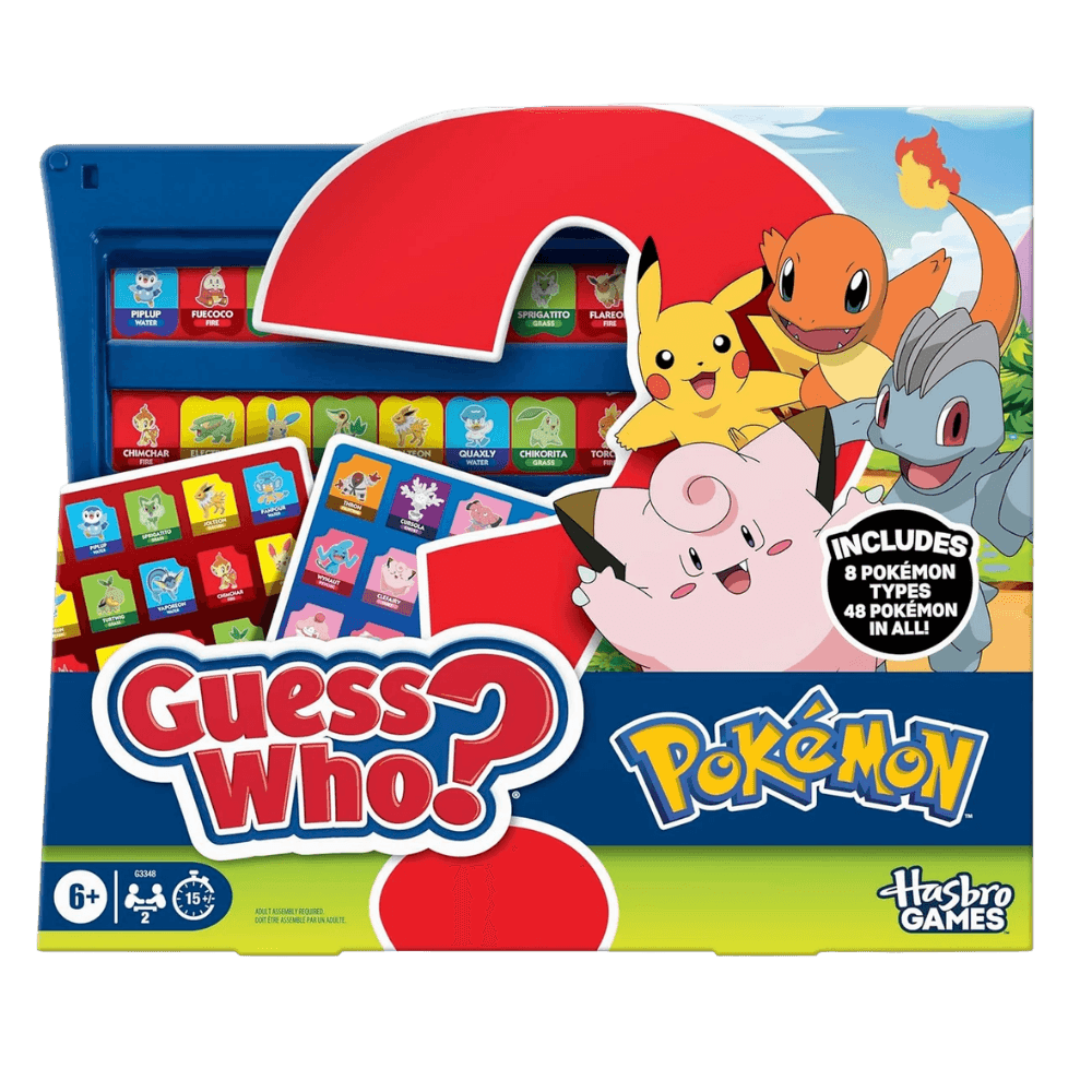 Adivina Quién? Edición Pokémon – Juego de mesa