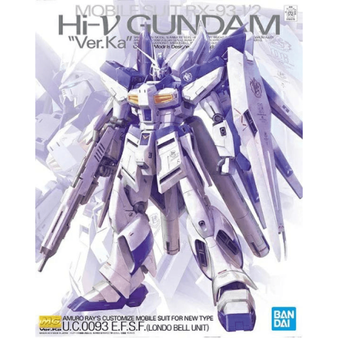 Hi-Nu Gundam (Ver. Ka) «Char’s Counterattack», Bandai Hobby MG